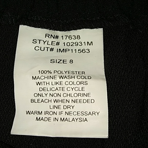 Black seamed wide flaired skirt - Picture 3 of 4